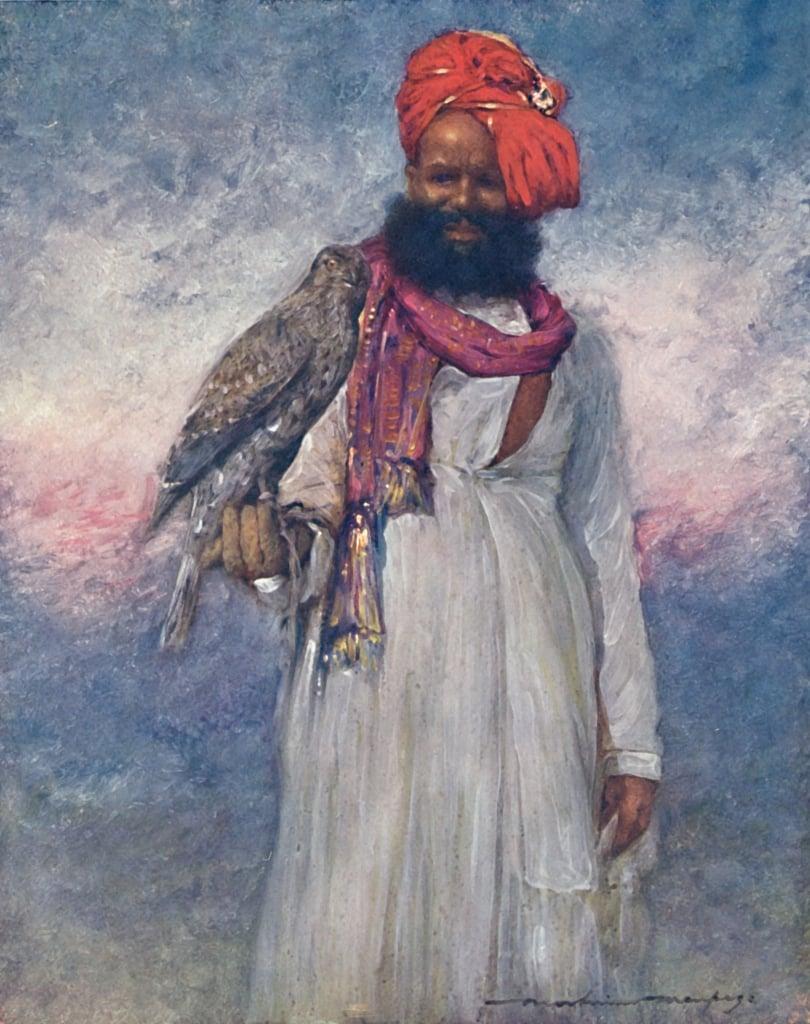 A Hawksman of Rajgarh, 1903 by Mortimer Ludington Menpes