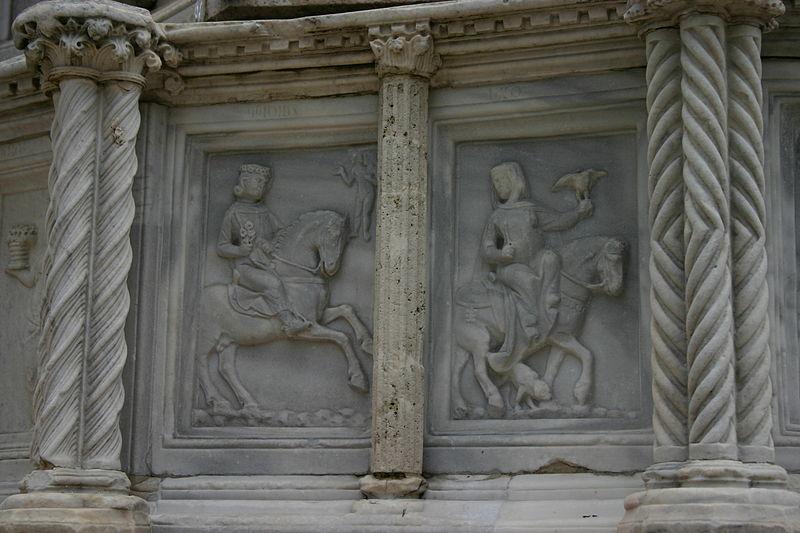 Perugia - Fontana Maggiore - 1 - Mesi - 05 - Maggio - Foto G. Dall'Orto 5 ago 2006 1